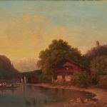 1044 6401 OIL PAINTING